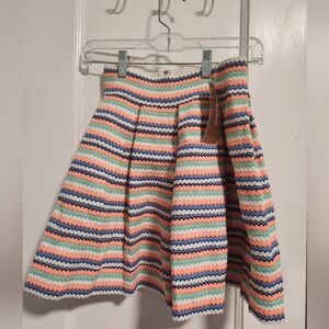 Francesca's Multi colored Mini skirt
